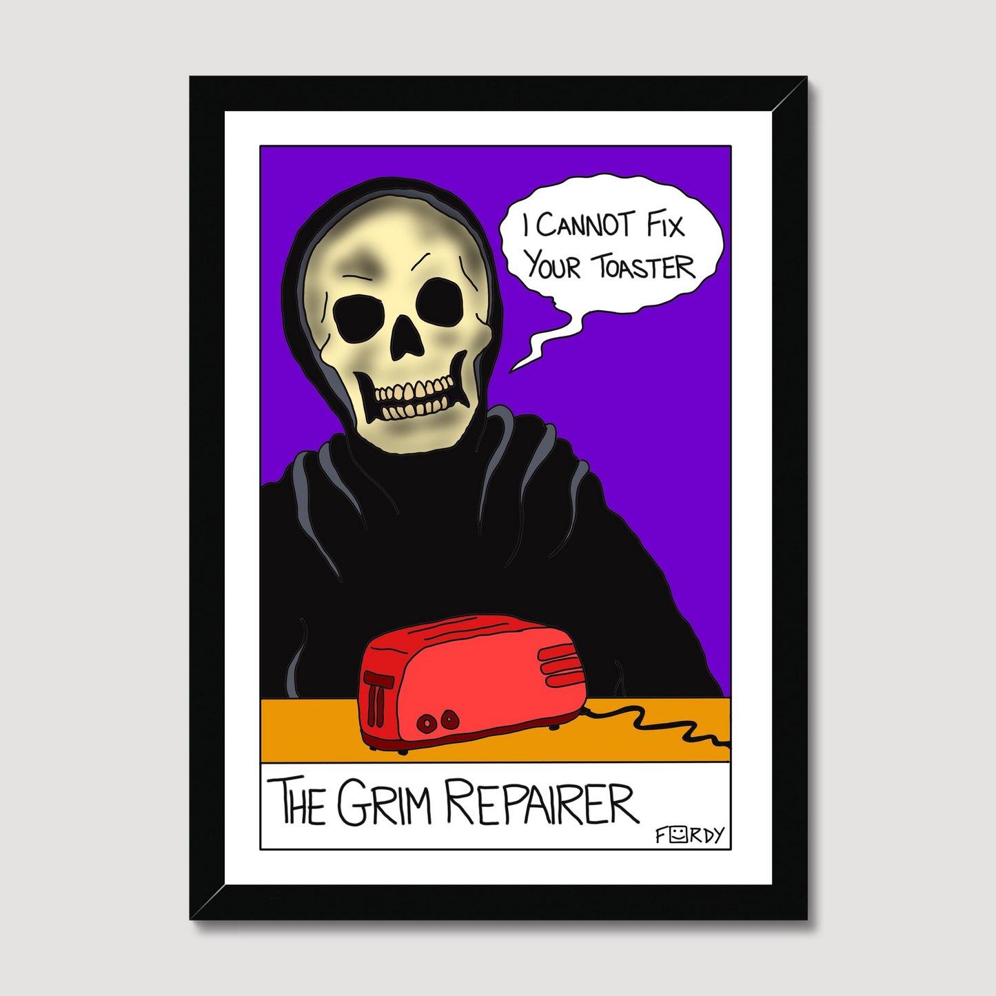The Grim Repairer Print