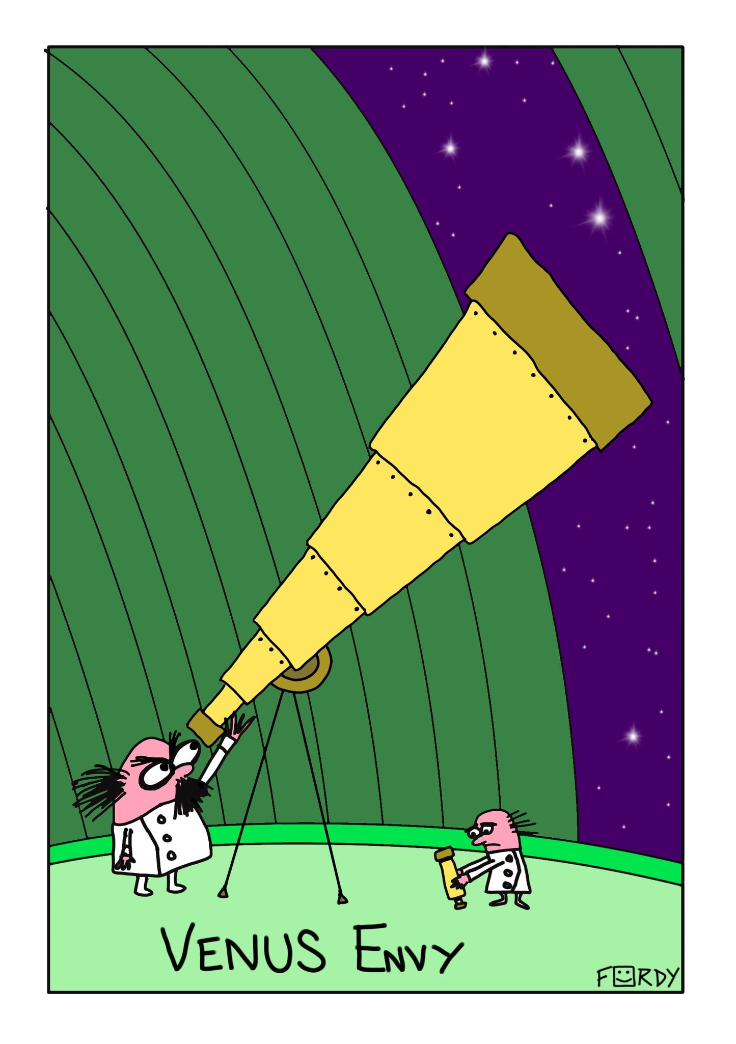 Venus Envy Greeting Card
