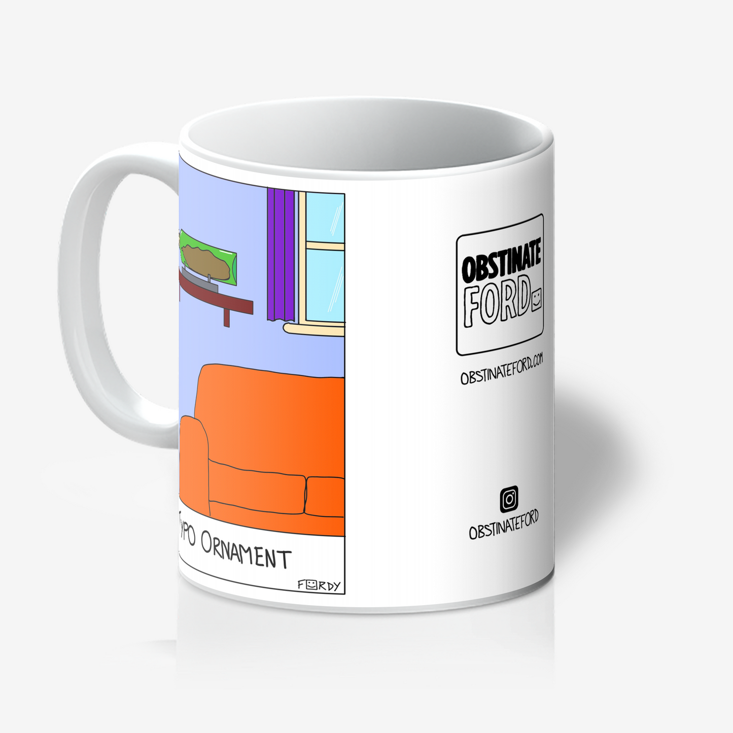 Typo Ornament Mug