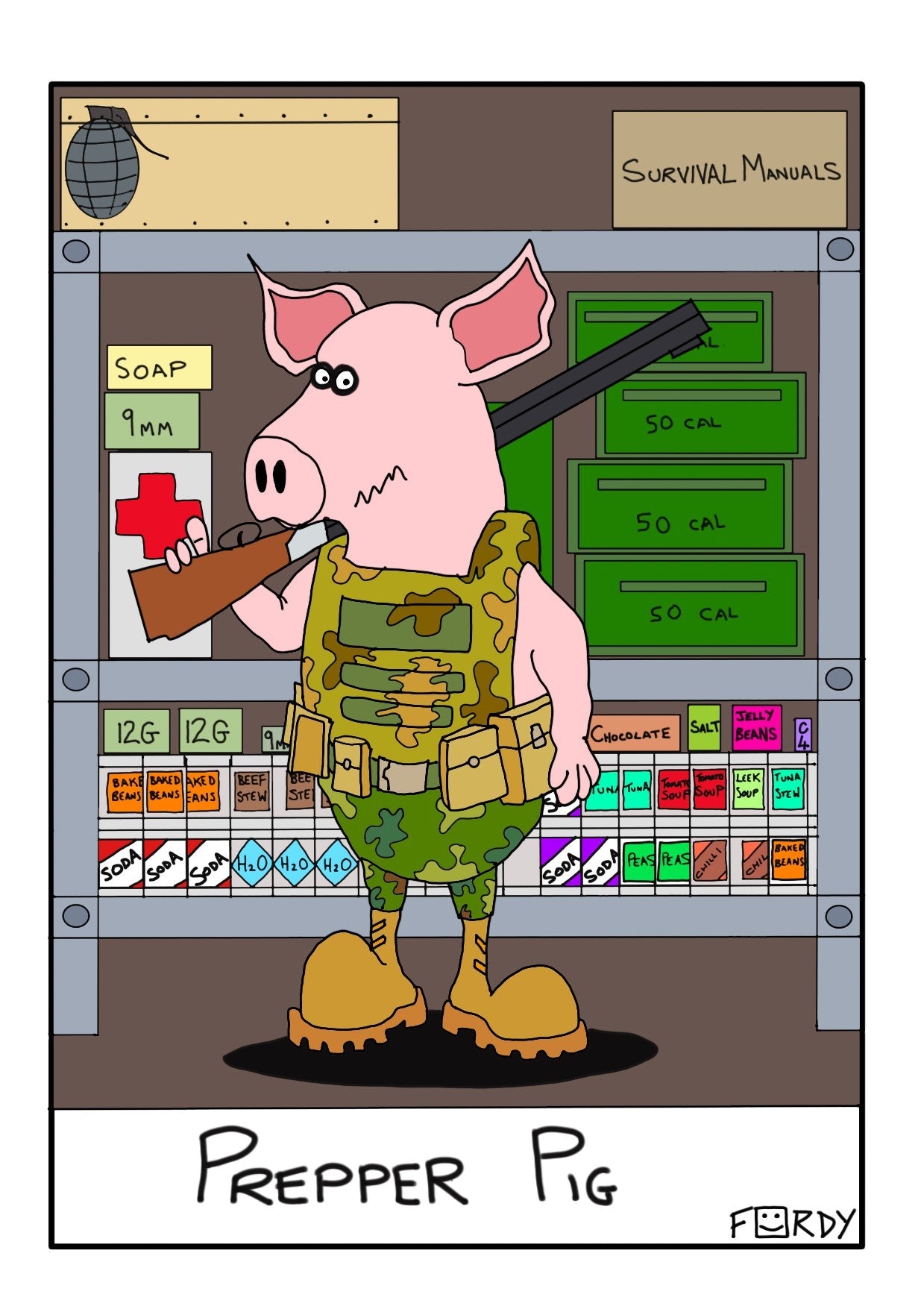 Prepper Pig