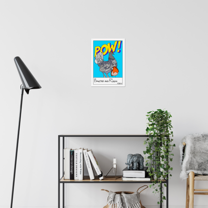 Bantam and Robin Print