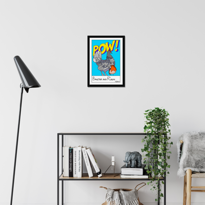 Bantam and Robin Print