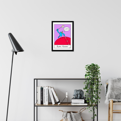 Bird Feeder Print