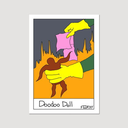 Doodoo Doll Print