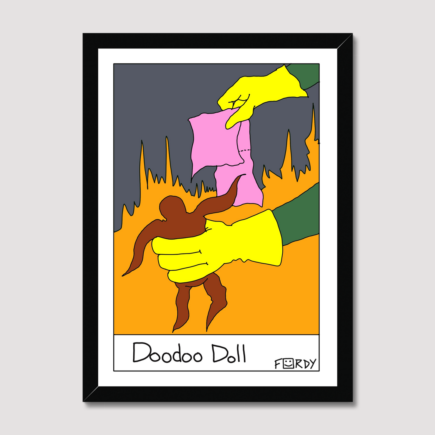 Doodoo Doll Print