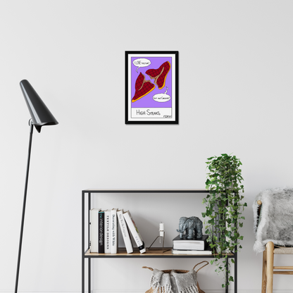 High Steaks Print