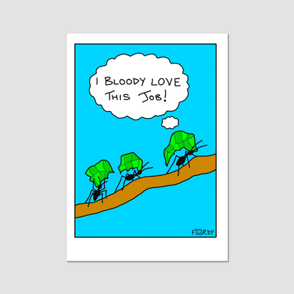 Leaf Cutter Ants Print