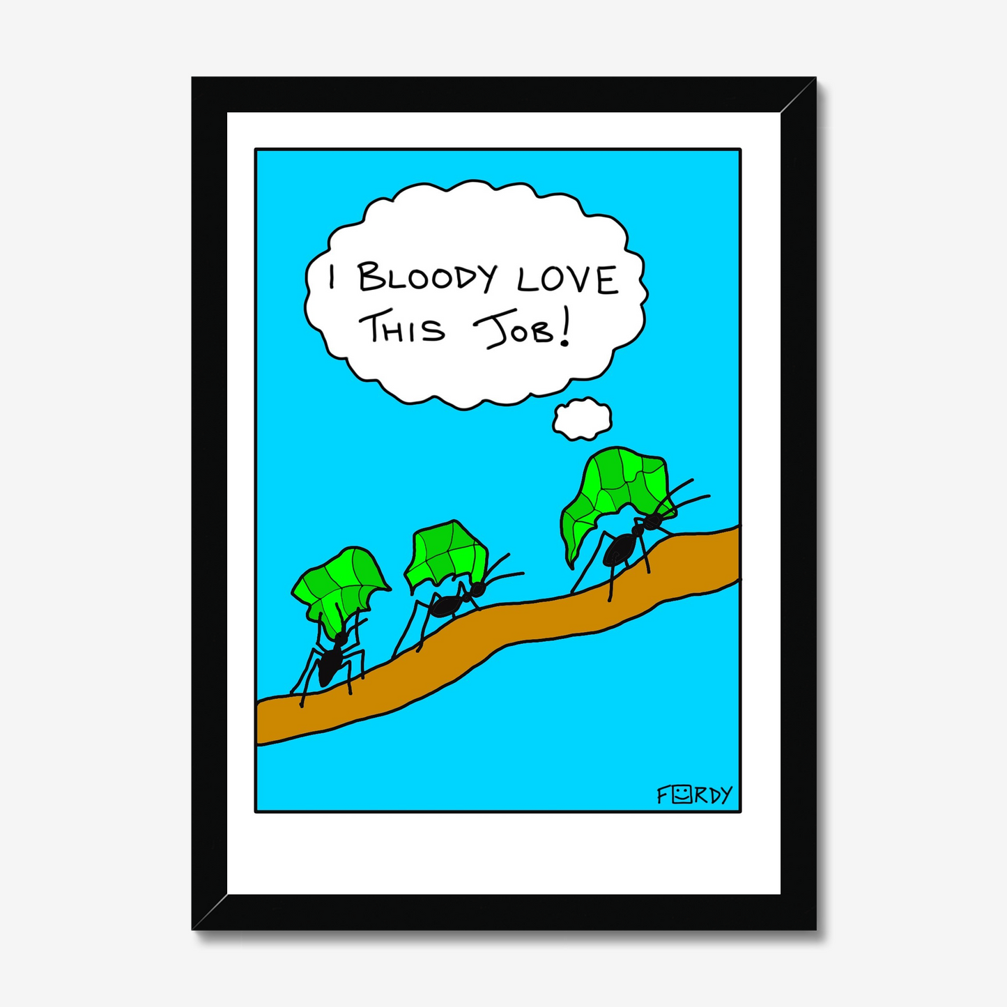Leaf Cutter Ants Print