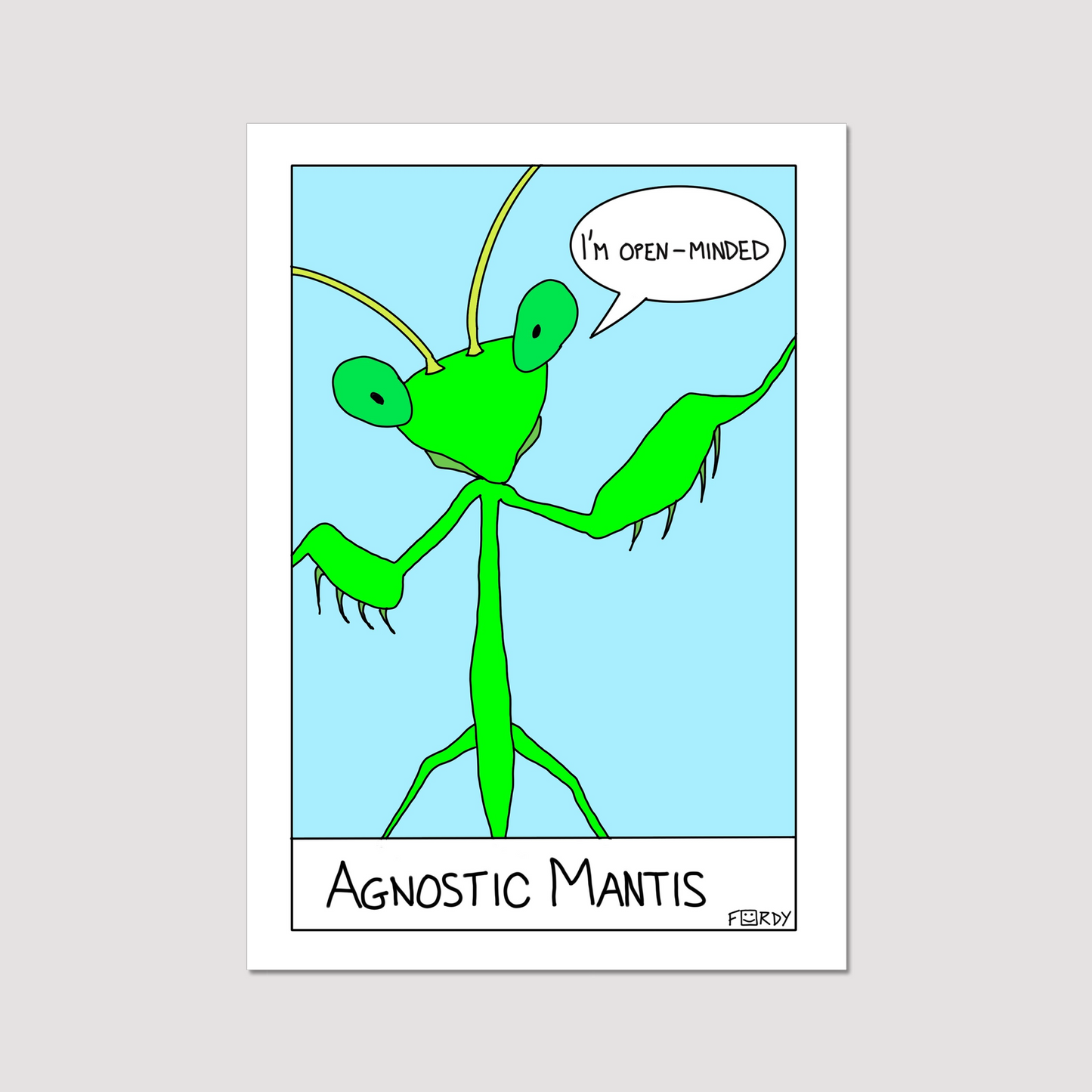 Mantis Print