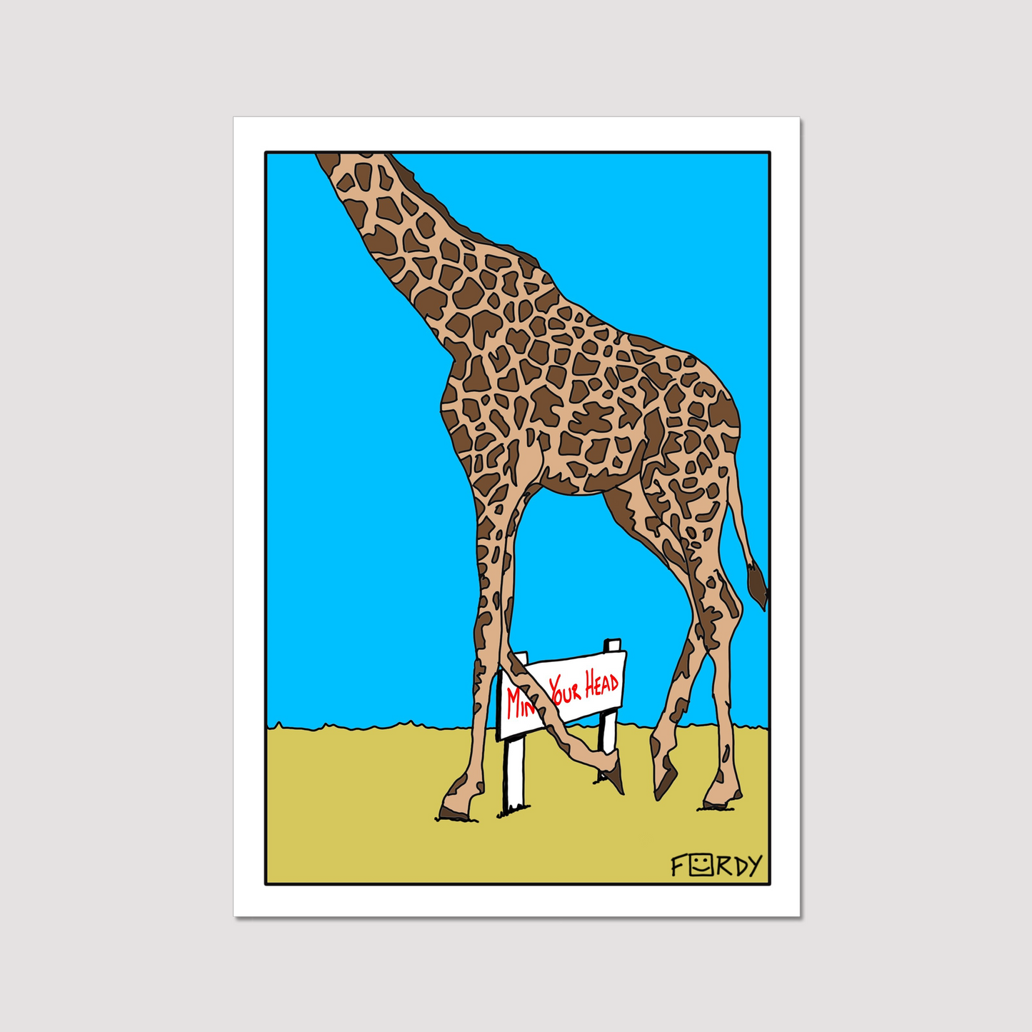 Mind Your Head Print