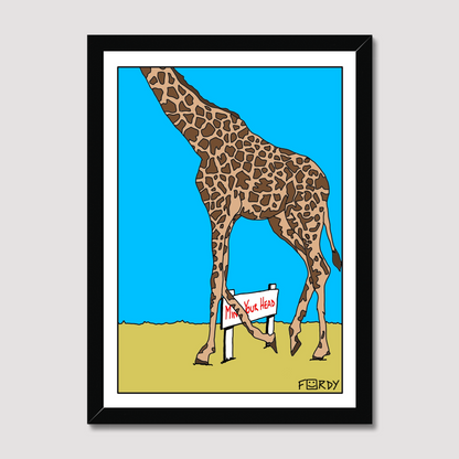 Mind Your Head Print