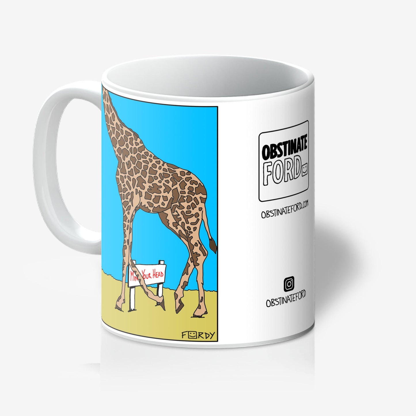 Mind Your Head Mug