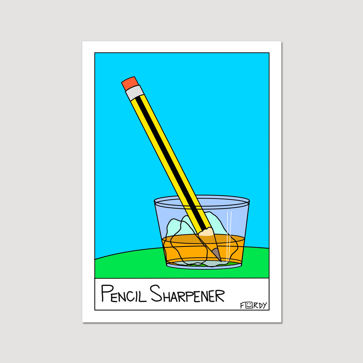 Pencil Sharpener Print