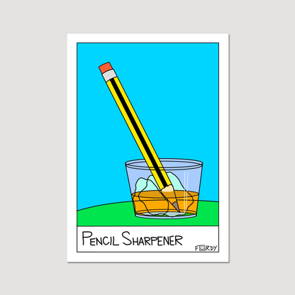 Pencil Sharpener Print