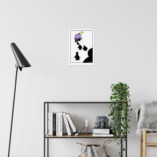 Penguins Print
