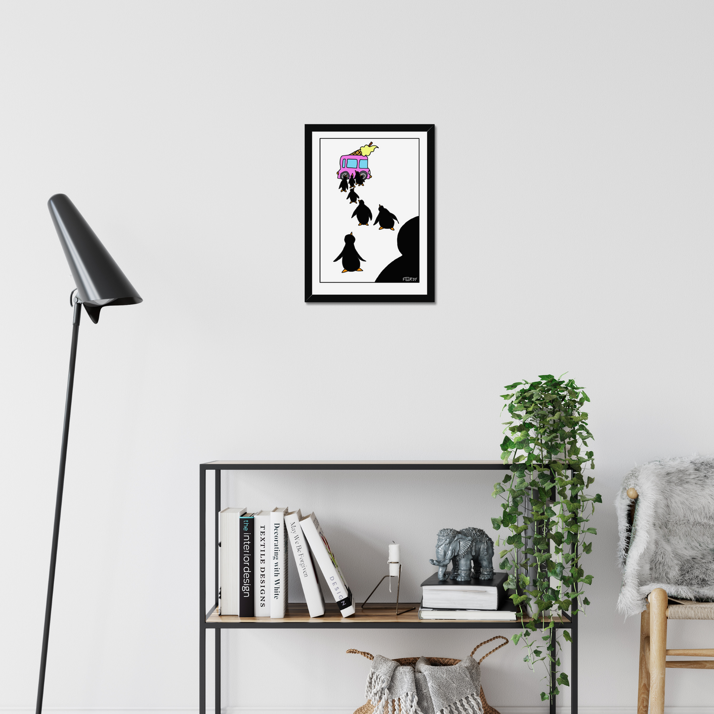 Penguins Print