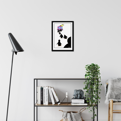 Penguins Print
