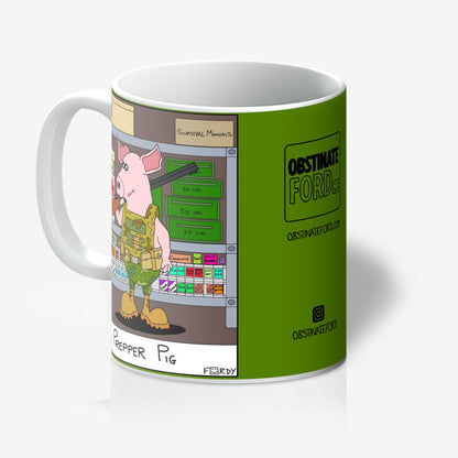 Prepper Pig Mug