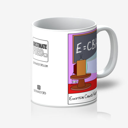 Einstein Cracks Vegetivity Mug