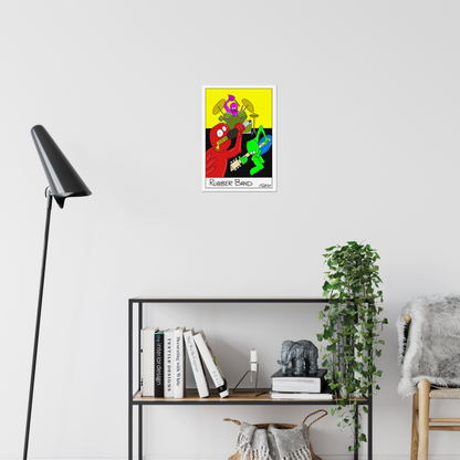 Rubber Band Print