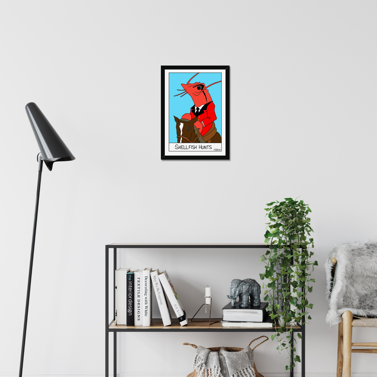 Shellfish Hunts Print