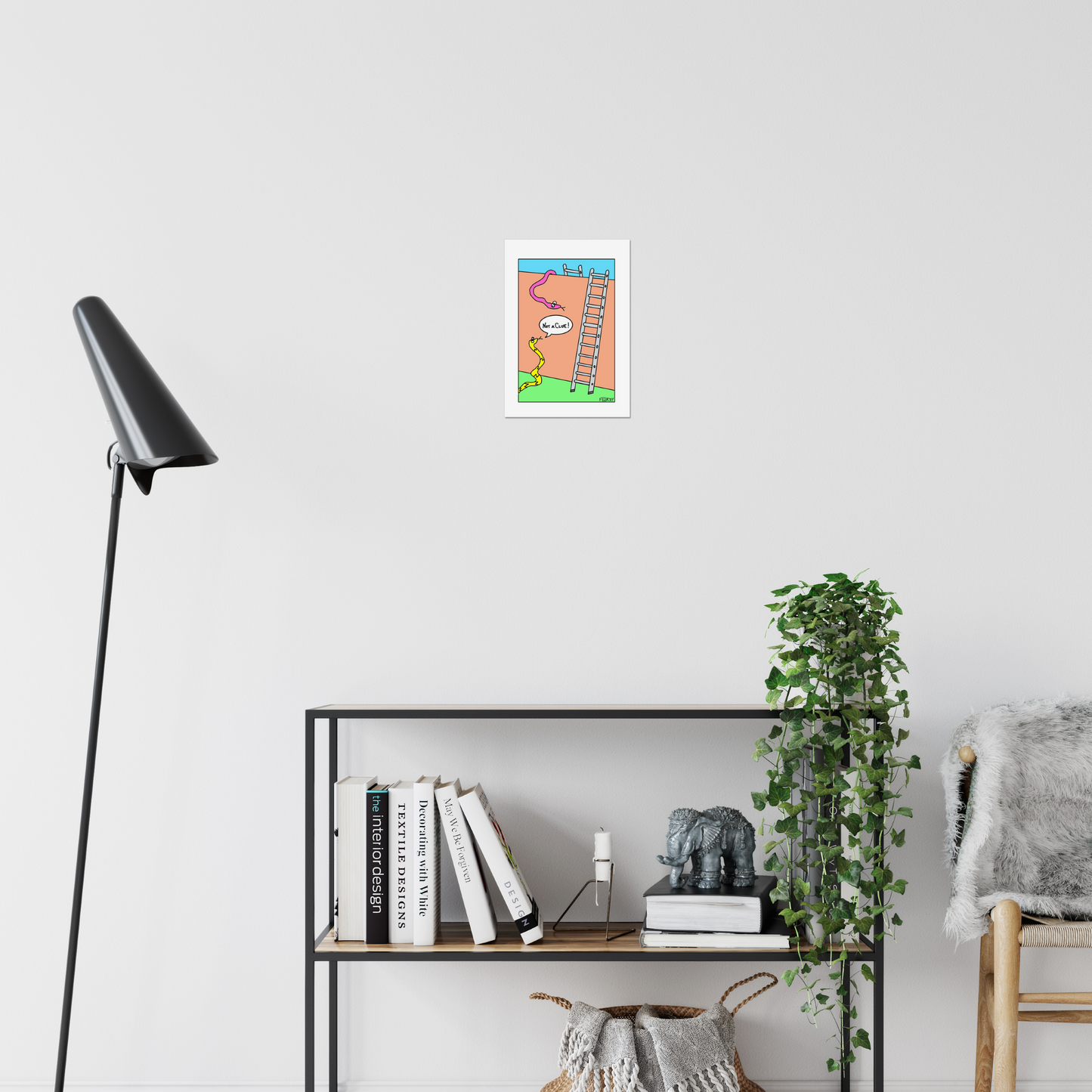 Snakes and Ladders Print