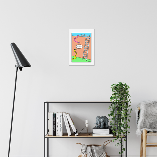 Snakes and Ladders Print