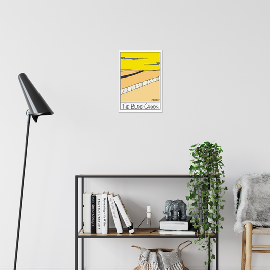 The Bland Canyon Print