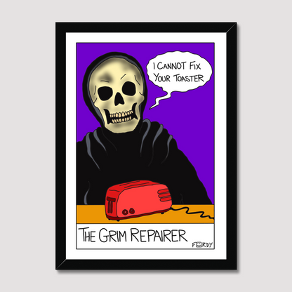 The Grim Repairer Print