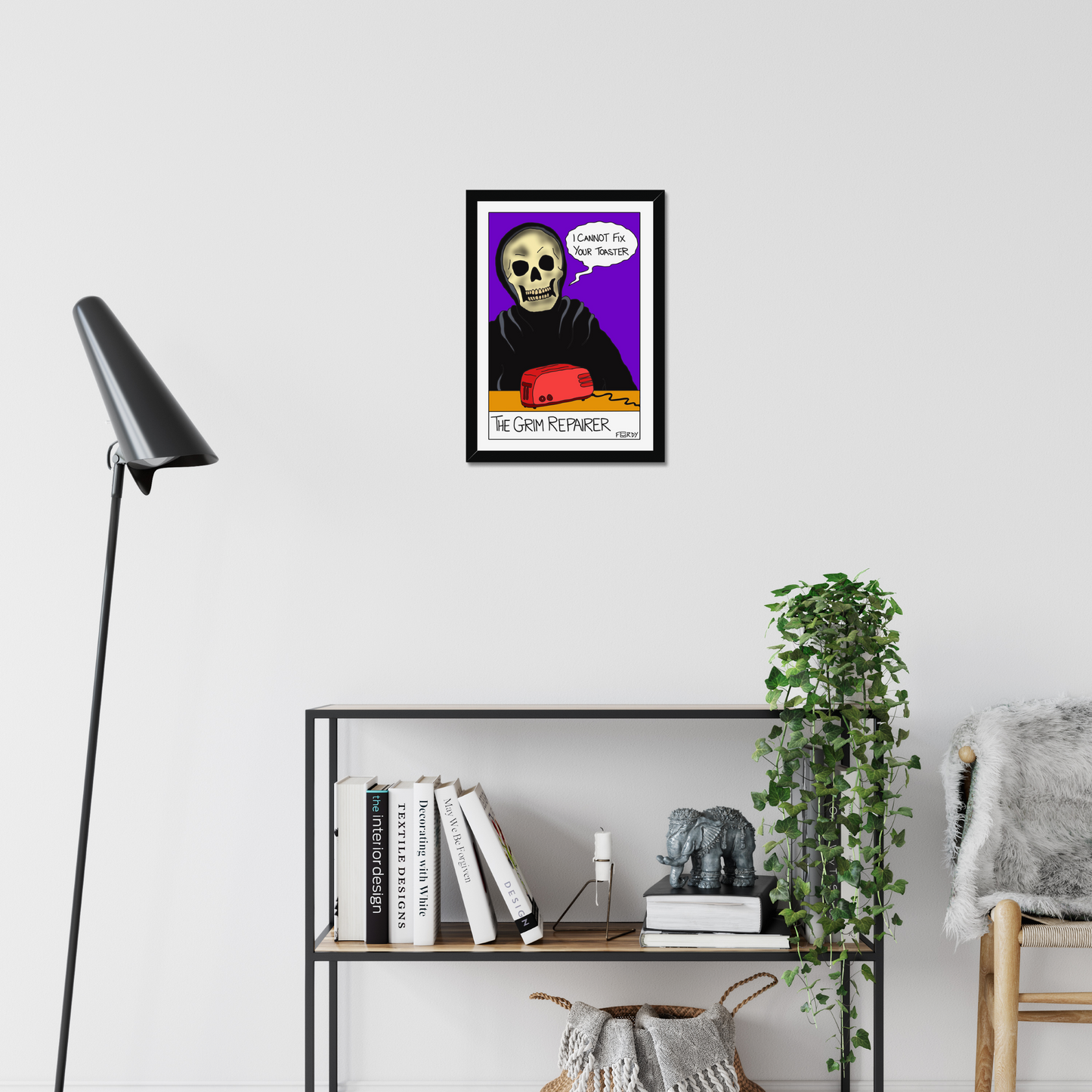 The Grim Repairer Print