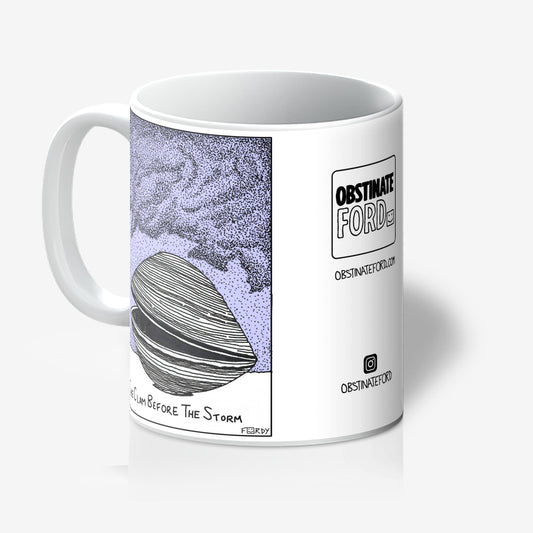 The Clam Before The Storm Mug