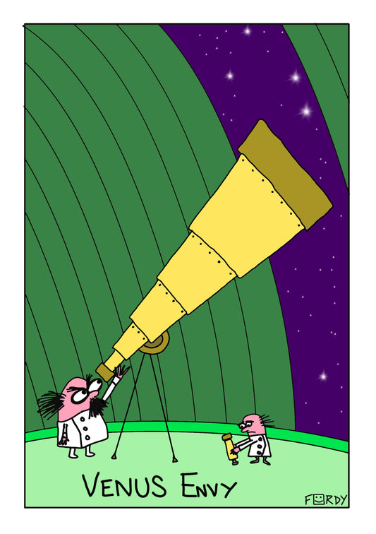 Venus Envy Greeting Card