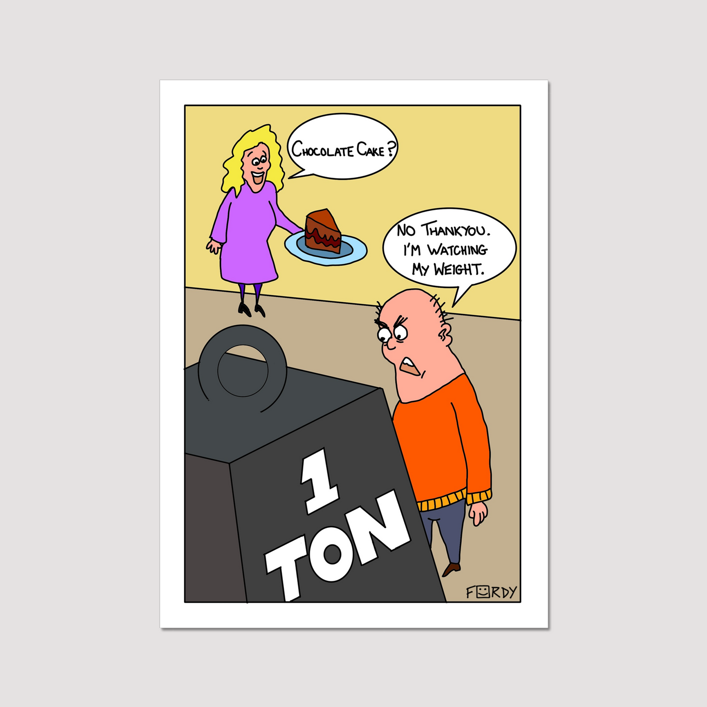 Weight Watcher Print