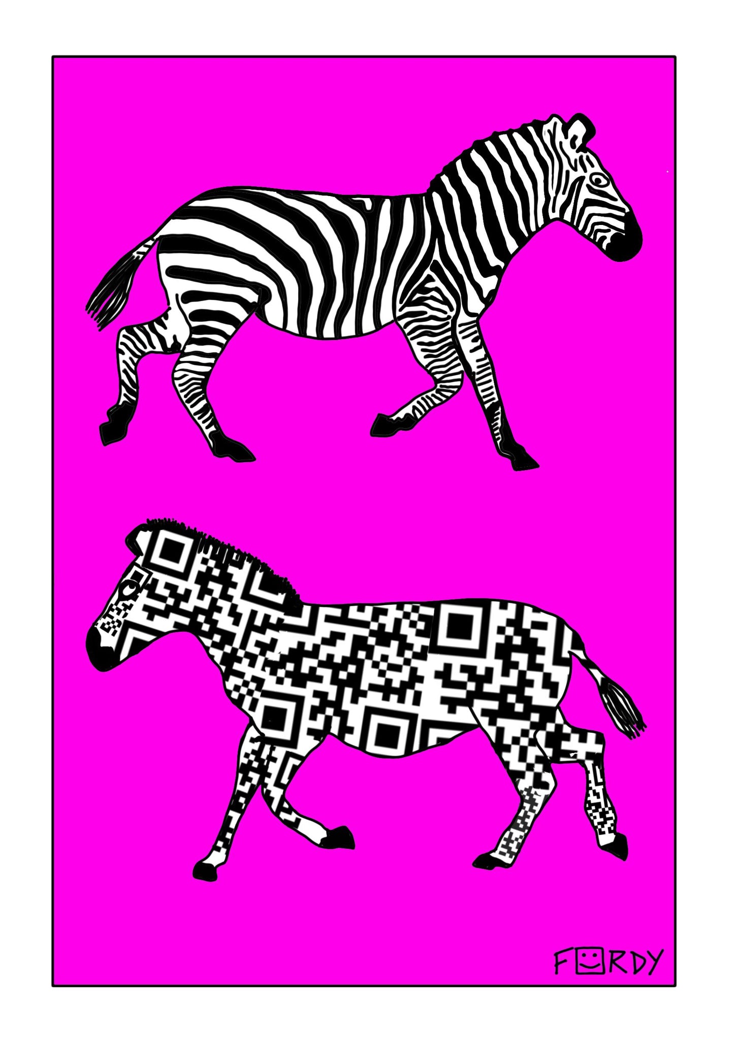 Zebras Greeting Card