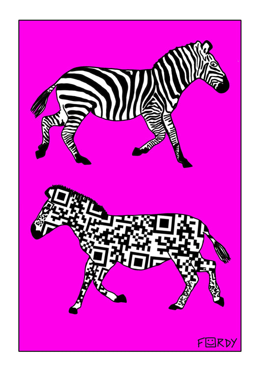 Zebras Greeting Card