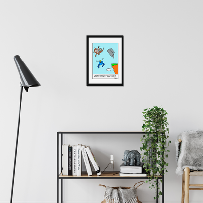 Zero Gravity Cartoons Print