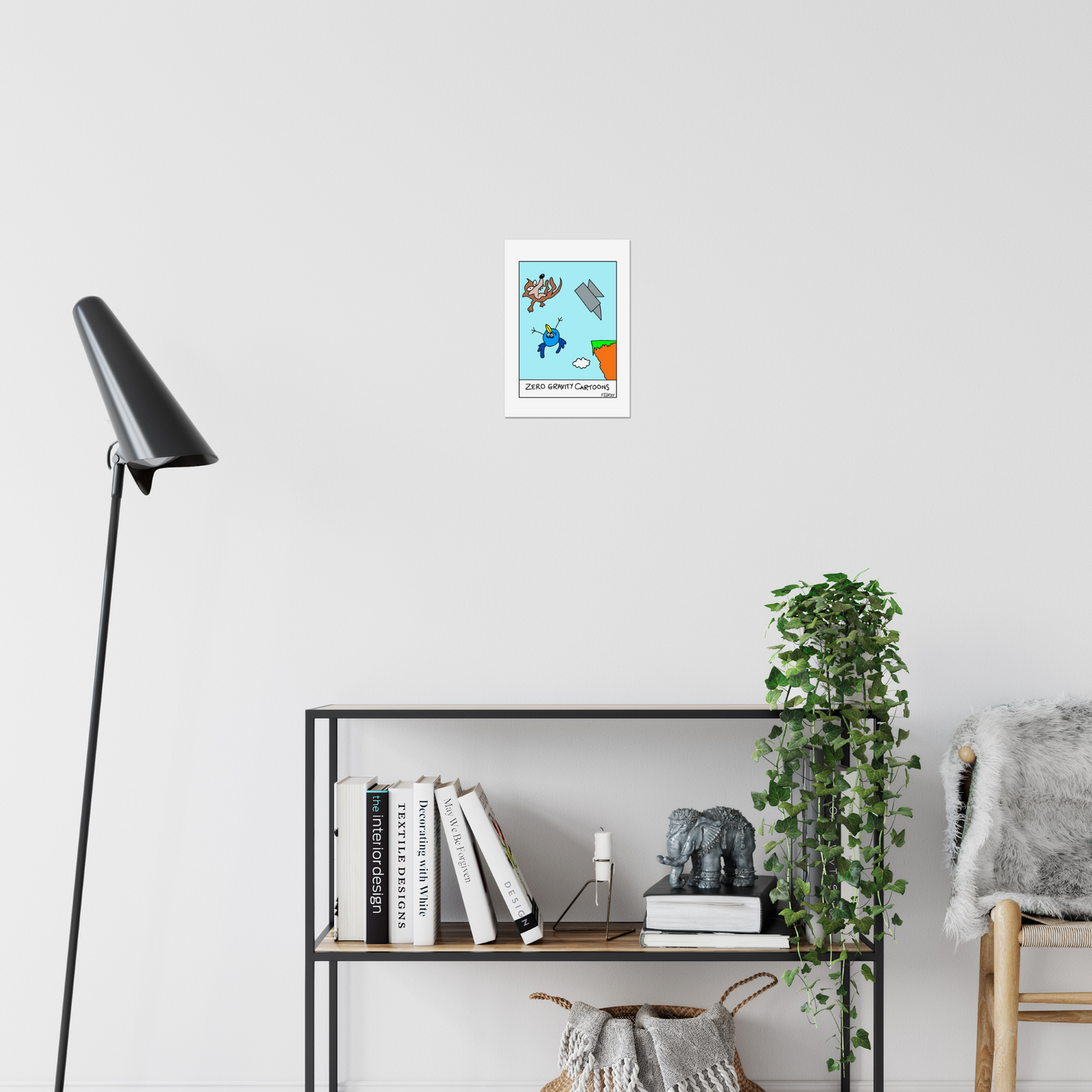 Zero Gravity Cartoons Print