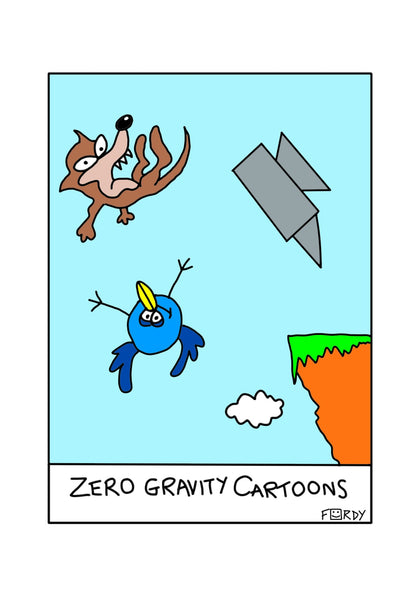 Zero Gravity Cartoons Mug