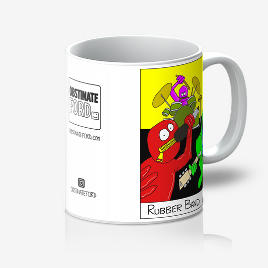 Rubber Band Mug